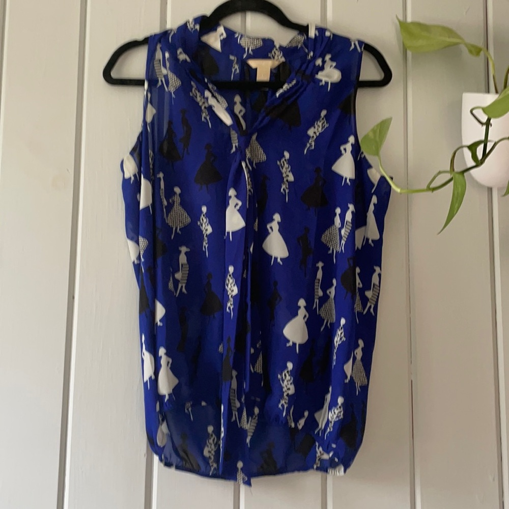 Sheer , Tank-top Blousse